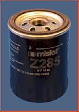 MISFAT Z285 - Масляный фильтр autospares.lv