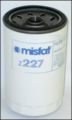 MISFAT Z227 - Масляный фильтр autospares.lv