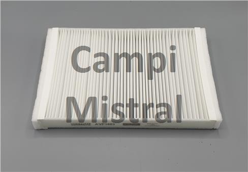 Mistral Filter AVF1403 - Фильтр воздуха в салоне autospares.lv