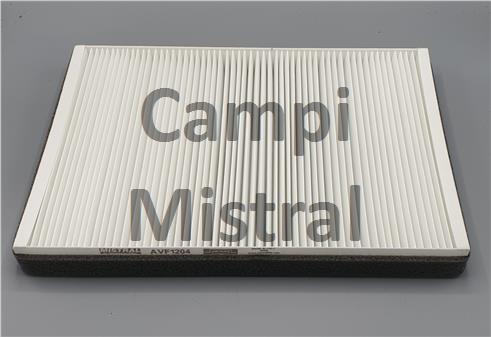 Mistral Filter AVF1204 - Фильтр воздуха в салоне autospares.lv