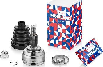 MOBILAND 603100101 - Шарнирный комплект, ШРУС, приводной вал autospares.lv