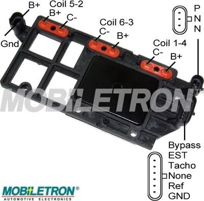 Mobiletron IG-D1928A - Коммутатор, система зажигания autospares.lv