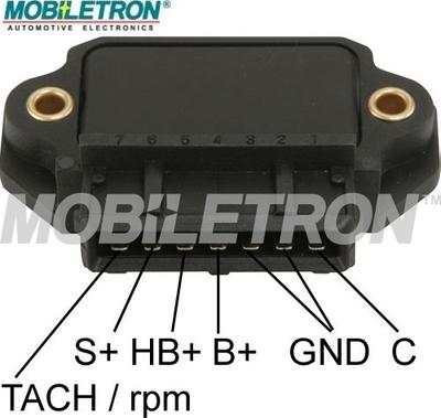Mobiletron IG-H004H - Коммутатор, система зажигания autospares.lv