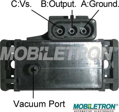 Mobiletron MS-D01 - Датчик, давление во впускной трубе autospares.lv