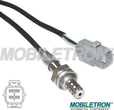 Mobiletron OS-U417P - Лямбда-зонд, датчик кислорода autospares.lv