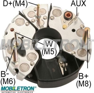 Mobiletron RB-71H - Выпрямитель, диодный мост, генератор autospares.lv