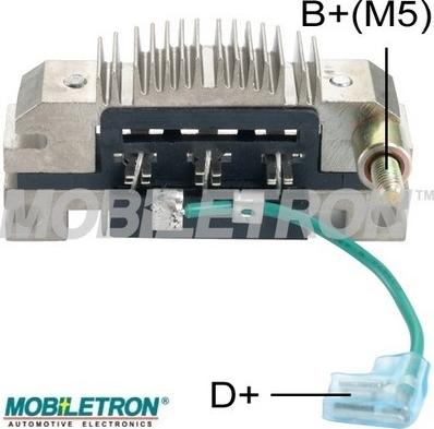 Mobiletron RI-02HA - Выпрямитель, диодный мост, генератор autospares.lv