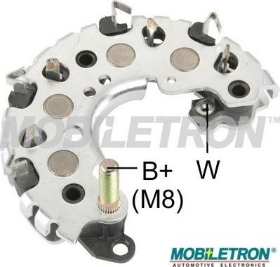 Mobiletron RI-19H - Выпрямитель, диодный мост, генератор autospares.lv