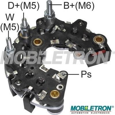 Mobiletron RK-01 - Выпрямитель, диодный мост, генератор autospares.lv