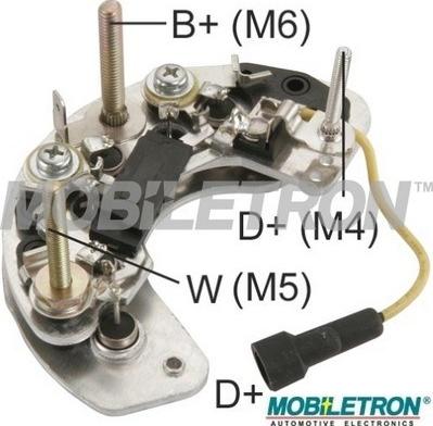 Mobiletron RL-09H - Выпрямитель, диодный мост, генератор autospares.lv