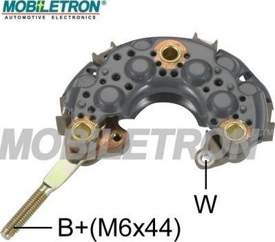 Mobiletron RN-16 - Выпрямитель, диодный мост, генератор autospares.lv