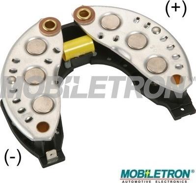 Mobiletron RP-04H - Выпрямитель, диодный мост, генератор autospares.lv