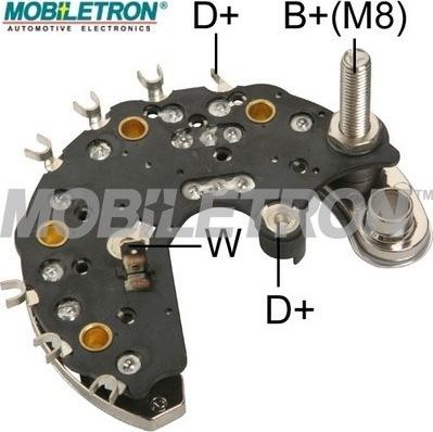 Mobiletron RP-14 - Выпрямитель, диодный мост, генератор autospares.lv