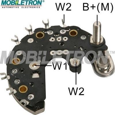 Mobiletron RP-13 - Выпрямитель, диодный мост, генератор autospares.lv