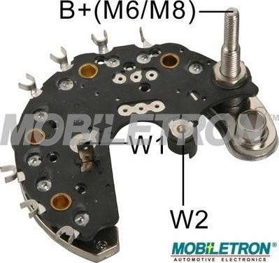 Mobiletron RP-17 - Выпрямитель, диодный мост, генератор autospares.lv