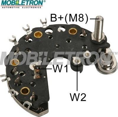 Mobiletron RP-23 - Выпрямитель, диодный мост, генератор autospares.lv