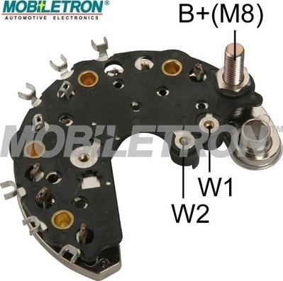 Mobiletron RP-27 - Выпрямитель, диодный мост, генератор autospares.lv