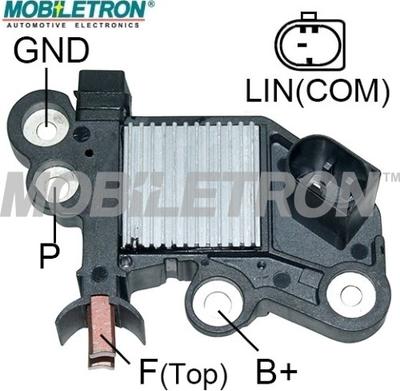 Mobiletron VR-B807 - Регулятор напряжения, генератор autospares.lv