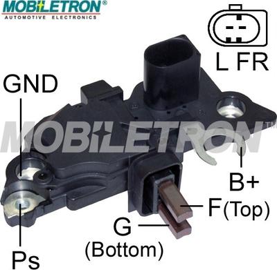 Mobiletron VR-B296 - Регулятор напряжения, генератор autospares.lv