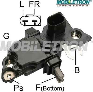 Mobiletron VR-B247 - Регулятор напряжения, генератор autospares.lv