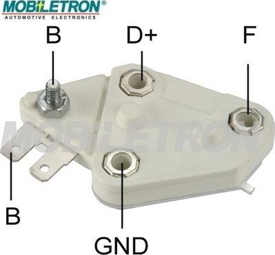 Mobiletron VR-D686 - Регулятор напряжения, генератор autospares.lv