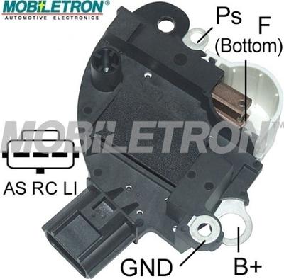 Mobiletron VR-F169 - Регулятор напряжения, генератор autospares.lv