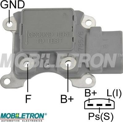 Mobiletron VR-F786HC - Регулятор напряжения, генератор autospares.lv