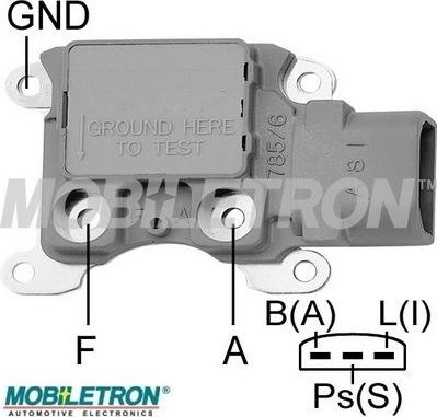 Mobiletron VR-F786M - Регулятор напряжения, генератор autospares.lv