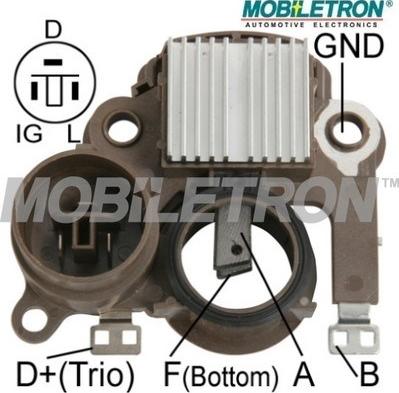 Mobiletron VR-H2009-44 - Регулятор напряжения, генератор autospares.lv