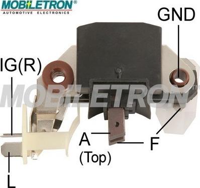 Mobiletron VR-H2009-12 - Регулятор напряжения, генератор autospares.lv