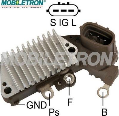 Mobiletron VR-H2005-46A - Регулятор напряжения, генератор autospares.lv