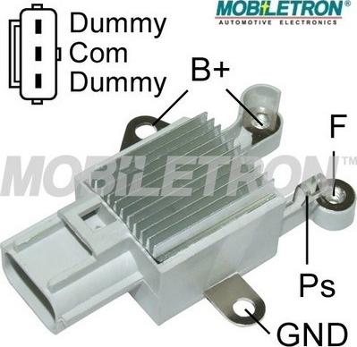 Mobiletron VR-H2005-171 - Регулятор напряжения, генератор autospares.lv