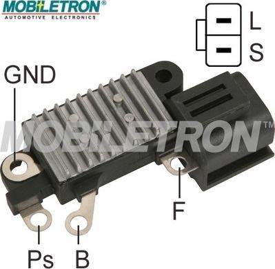 Mobiletron VR-H2000-18 - Регулятор напряжения, генератор autospares.lv