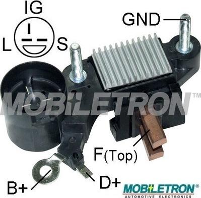 Mobiletron VR-H2000-29BC - Регулятор напряжения, генератор autospares.lv