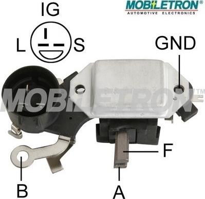 Mobiletron VR-H2000-29B - Регулятор напряжения, генератор autospares.lv