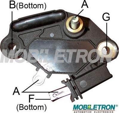 Mobiletron VR-PR1669 - Регулятор напряжения, генератор autospares.lv