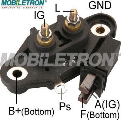 Mobiletron VR-PR1667 - Регулятор напряжения, генератор autospares.lv