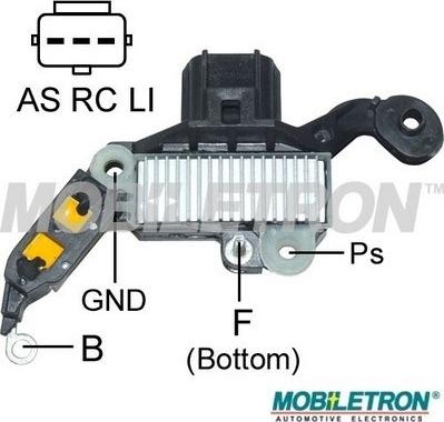 Mobiletron VR-VN001 - Регулятор напряжения, генератор autospares.lv