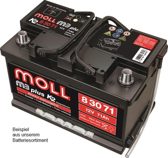 MOLLBATTERIEN 83062 - Стартерная аккумуляторная батарея, АКБ autospares.lv