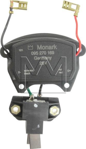 Monark 095270169 - Регулятор напряжения, генератор autospares.lv