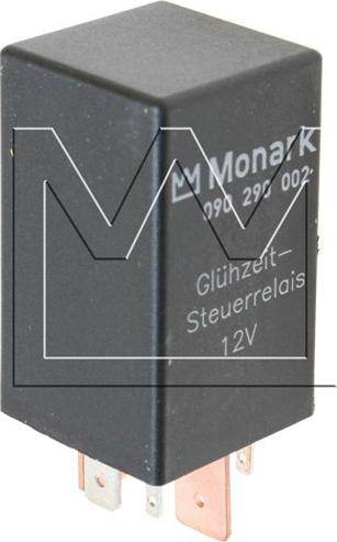 Monark 090 290 002 - Реле, система накаливания autospares.lv