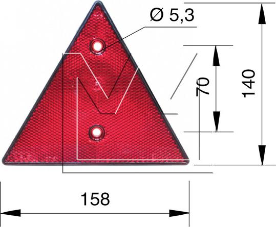 Monark 098267610 - Отражатель autospares.lv