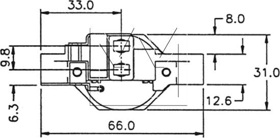 Monark 082966551 - Регулятор напряжения, генератор autospares.lv