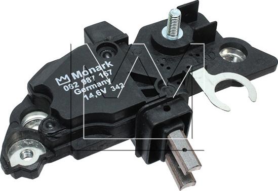 Monark 082987167 - Регулятор напряжения, генератор autospares.lv