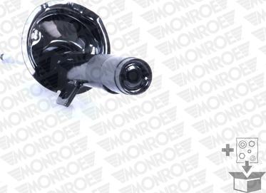 Monroe 401080RM - Амортизатор autospares.lv