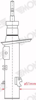 Monroe 742163SP - Амортизатор autospares.lv