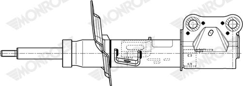 Monroe 742274SP - Амортизатор autospares.lv