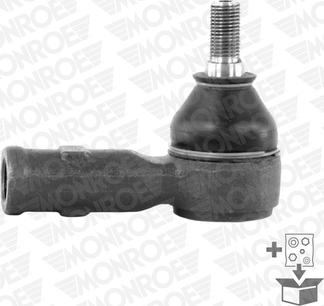 Monroe L1508 - Наконечник рулевой тяги, шарнир autospares.lv