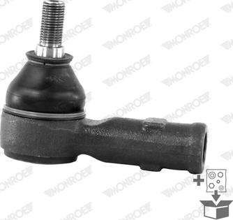 Monroe L1508 - Наконечник рулевой тяги, шарнир autospares.lv