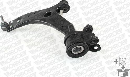 Monroe L10550 - Рычаг подвески колеса autospares.lv